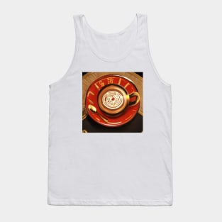 Coffee Cafeteria Vintage Retro Since Tank Top